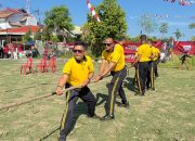 Kapolres Pidie Ikut Semarakkan Perlombaan Tradisional HUT RI ke-80 di Kota Sigli