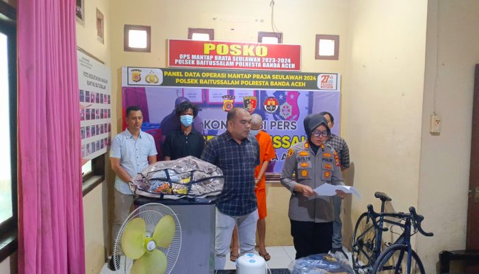 Sepeda Mewah Rp 65 Juta Raib, Dua Maling Dibekuk Kurang dari 24 Jam