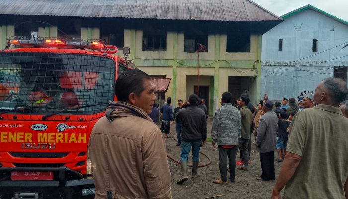 Asrama Santri Dayah Abi Ismail Bener Meriah Ludes Terbakar, Usai Gempa