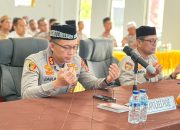 Polres Pidie Gelar Binrohtal Virtual Bersama Polda Aceh