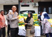 Kapolres Pidie Tinjau Gerakan Pangan Murah