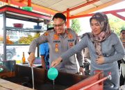 Kapolres Pidie Dukung UMKM Lokal, Cicipi Mie Suree Ujong pie
