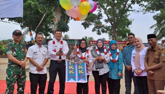 TP PKK Sumatera Utara Kunjungan Desa Percontohan di Asahan 