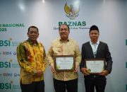 Bupati Asahan Dianugerahi BAZNAS Awards 2025