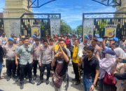 Temui Pendemo, Kapolda Aceh : Terima Kasih Sudah Sampaikan Aspirasi dengan Tertib