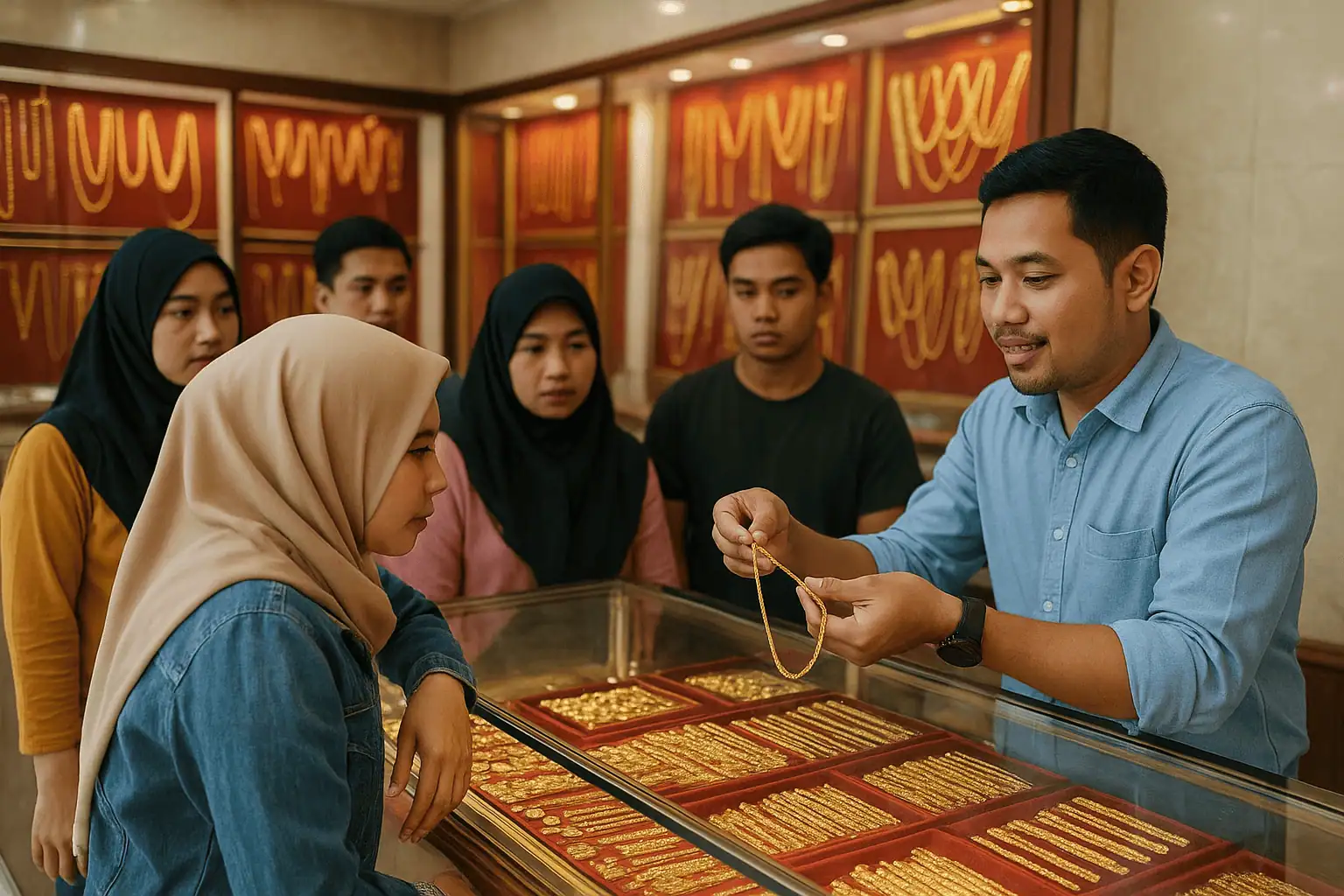 Harga emas di Banda Aceh