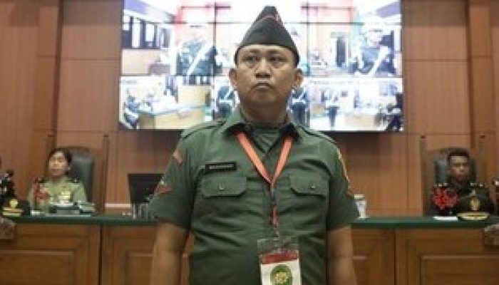 Tembak Mati 3 Polisi, Kopda Bazarsah Divonis Hukuman Mati