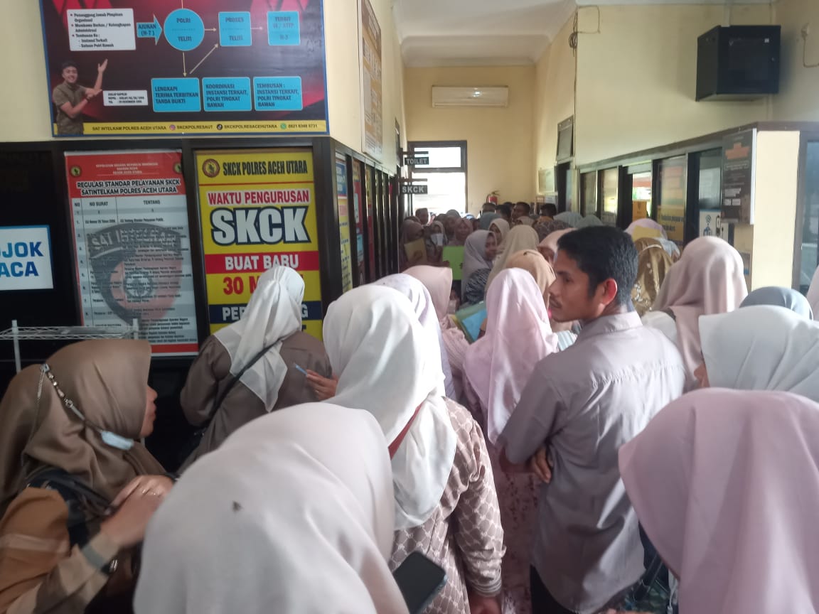 SPKT Polres Aceh Utara