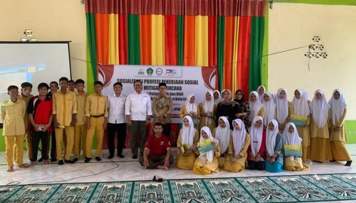 Kappija 21 Aceh Laksanakan Sosialisasi Mitigasi Bencana di MAN 1 Idi Aceh Timur