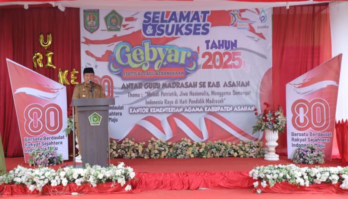 Sambut HUT ke-80 RI, Kemenag Asahan Gelar Festival Lagu Kebangsaan 