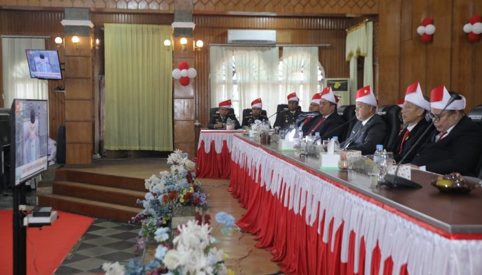 DPRD Asahan dan Pemkab Dengarkan Pidato Kenegaraan preside RI 