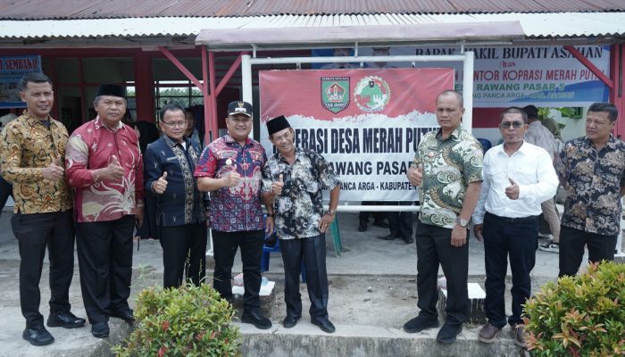 Koperasi Merah Putih Desa Rawang Pasar 5 Diresmikan