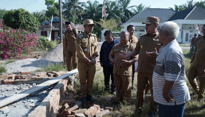 24 Rumah Warga Terkena Angin Puting Beliung di Berikan Bantuan