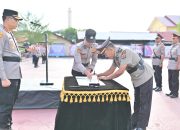 Kapolres Pidie Pimpin Sertijab Kasat Intelkam dan Kasatlantas Polres Pidie