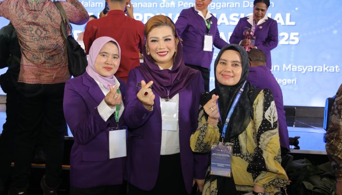 Ketua Pembina Posyandu Kabupaten Asahan Hadiri Rakornas 2025