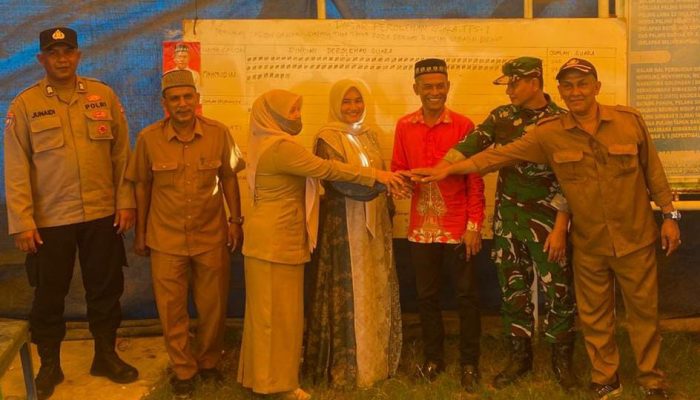 Suami Istri Bertarung di Pilchiksung Aceh Utara, Mahmuddin Menang Telak di Simpang Tiga