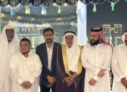 Gubernur Aceh, H. Muzakir Manaf, melakukan pertemuan & memaparkan berbagai peluang investasi di Aceh kepada para investor asal Timur Tengah dalam sebuah pertemuan di Kota Makkah Al-mukarramah, Kamis, 16 okt 2025