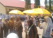 Meusyuhu, Siswa SMA Negeri 1 Nisam disambut Kepulangan dari mengikuti OSN Tingkat Nasional