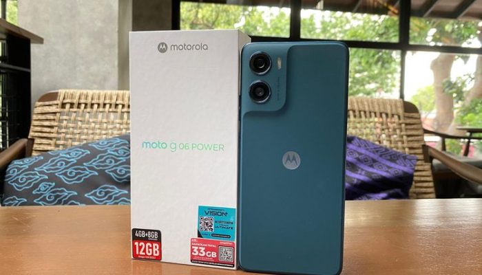 Motorola Moto G06 Power, Baterai 7000 mAh Tahan 62 Jam!