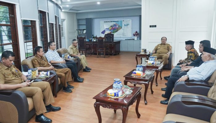 Yayasan MTQ Pertama Indonesia Beraudiensi Dengan Bupati Asahan