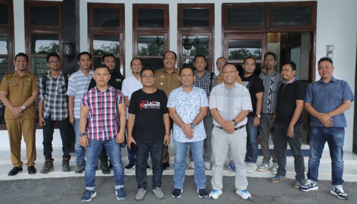 Bupati Sambut Audensi PWI Kabupaten Asahan