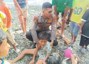 Aksi Cepat Polisi Aceh Selatan Selamatkan Anak Tenggelam di Laut Tapaktuan