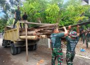 Karya Bhakti TNI di Pidie: Bukti Prajurit TNI Membangun Negeri