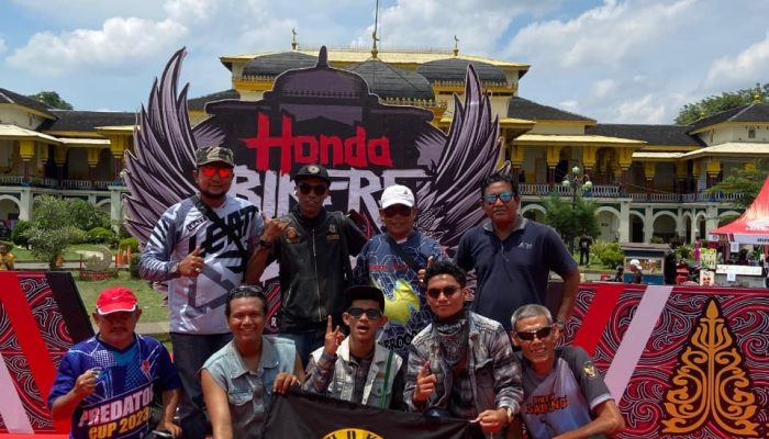 Ladies Bikers dan Motor Klasik Warnai Perjalanan Honda Community Aceh ke Medan