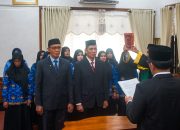 Bupati Pidie H. Sarjani Abdullah Melantik Pejabat Tinggi Pratama
