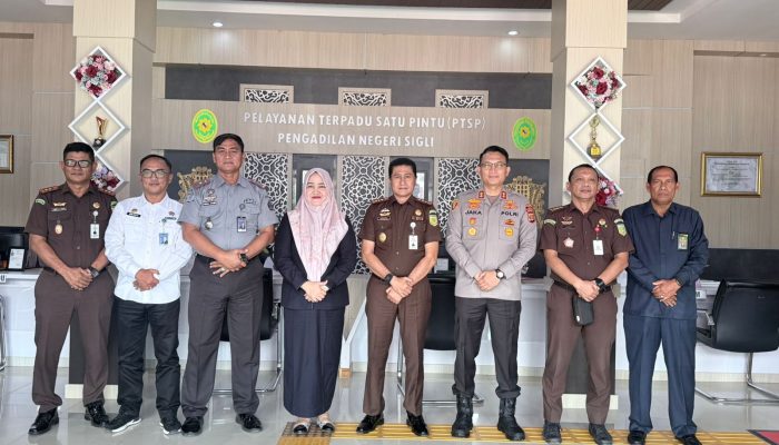 Kapolres Pidie Hadiri Rapat Koordinasi Sistem Peradilan Pidana Terpadu