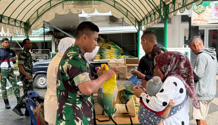 Jaga Kestabilan Ekonomi, KUDAM IM Gelar Pasar Murah