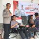 Polres Pidie Gelar Donor Darah Serentak dalam Rangka Hari Jadi Humas Polri ke-74