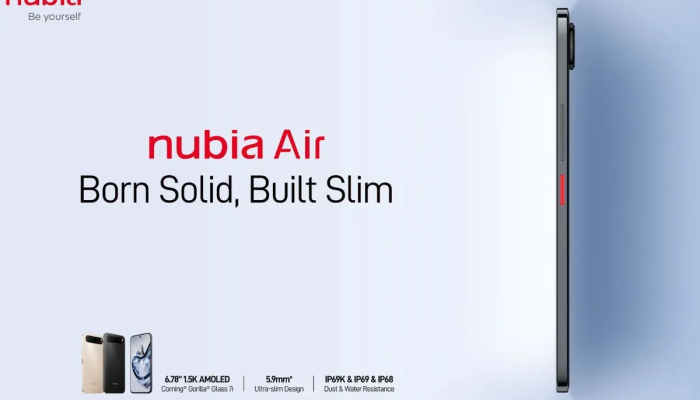 Layar 6,78 Inci AMOLED & Tipis, Kenalan Sama Nubia Air