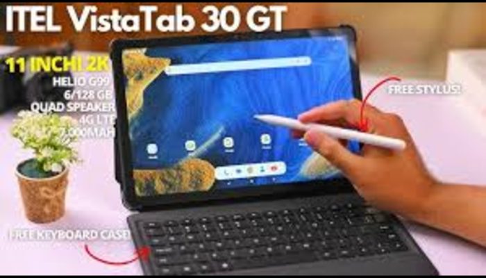 Performa Ngebut! itel VistaTab 30 GT Pakai Helio G99!
