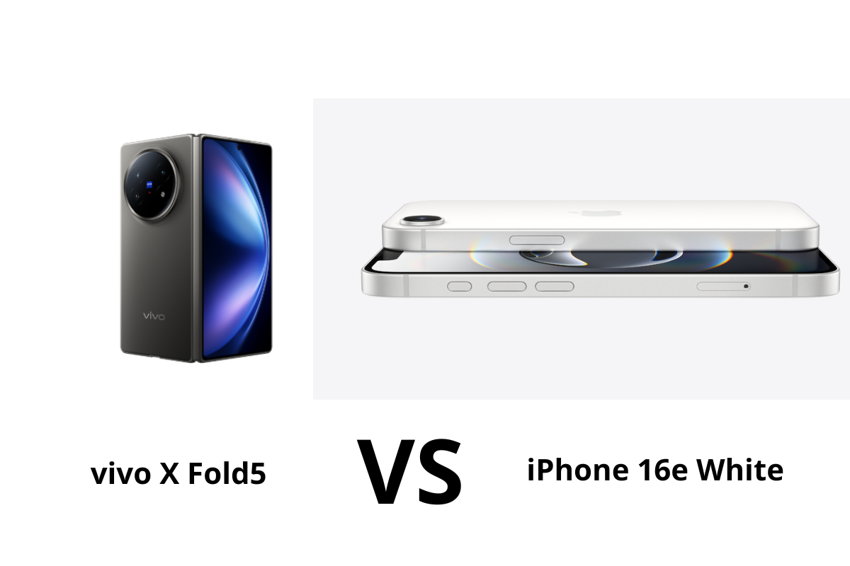 vivo X Fold5 vs iPhone 16e