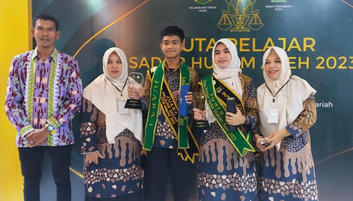 Pelajar Sabang Terpilih Sabagai Duta Pelajar Sadar Hukum 2023
