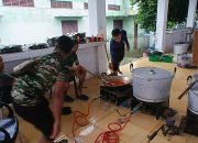 Prajurit Kodam IM Dirikan Dapur Umum untuk Korban Banjir dan Longsor di Aceh