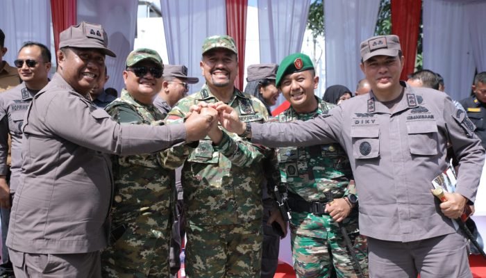 Bupati dan Wakil Bupati Asahan Hadiri Upacara HUT TNI ke -80