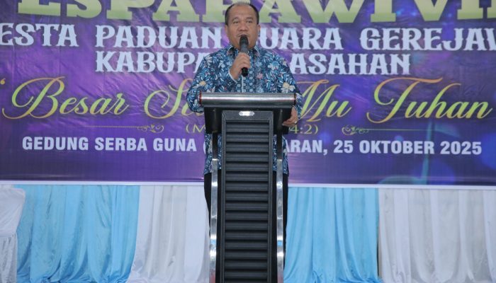 Bupati Asahan Tutup Pesparawi VIII Tahun 2025