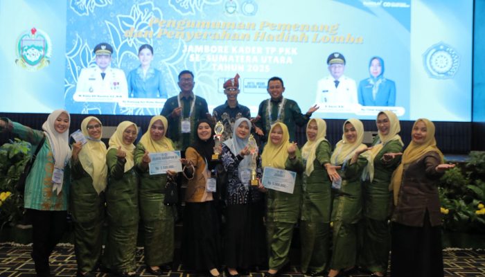 TP. PKK Kabupaten Asahan Meraih Penghargaan di Jambore Kader PKK Se-Sumatera Utara