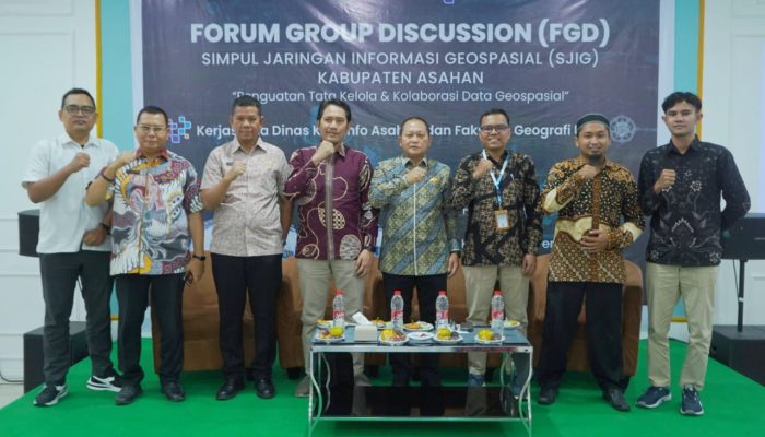 Asahan Mengembangkan Geoportal SJIG Bersama UGM dan BIG RI