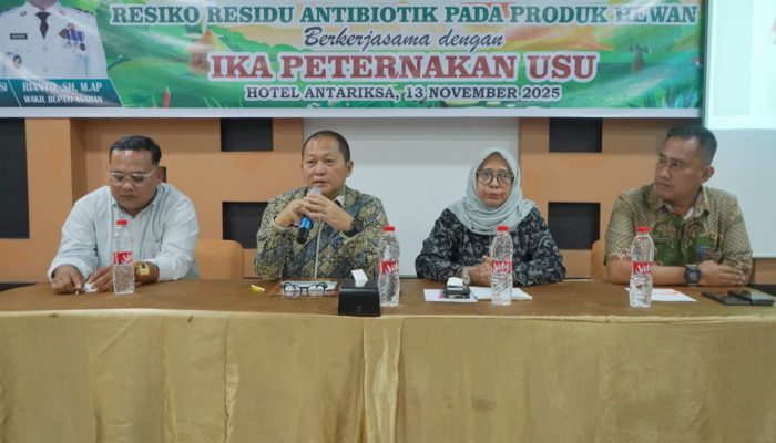 Pemkab Asahan Edukasi Pelaku Peternakan, Cegah Residu Antibiotik