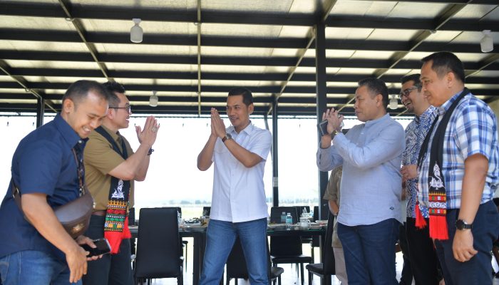 Sekda Aceh Sambut Pimpinan LAN RI di Bandara SIM