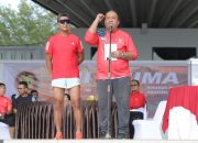 Bupati Asahan Ikut Meriahkan Run Prima TNI