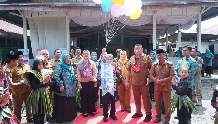 TP PKK Sumut Evaluasi Empat Desa di Asahan
