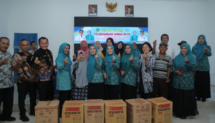 TP. PKK Asahan Evaluasi Lomba UP2K di Desa Bunut Sebrang