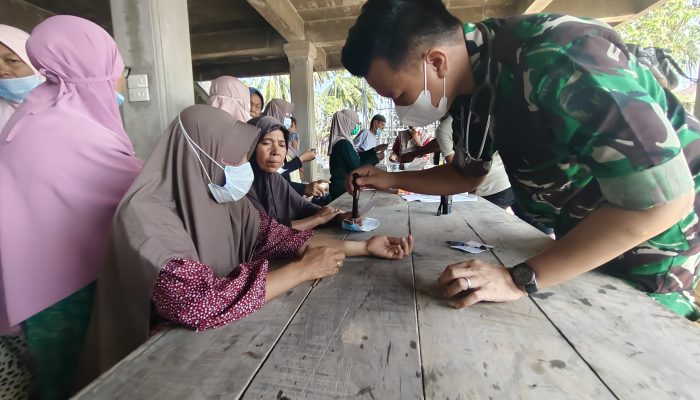Pangdam IM Pastikan Tenaga Medis Kesdam IM Terus Siaga Tangani Warga Korban Banjir