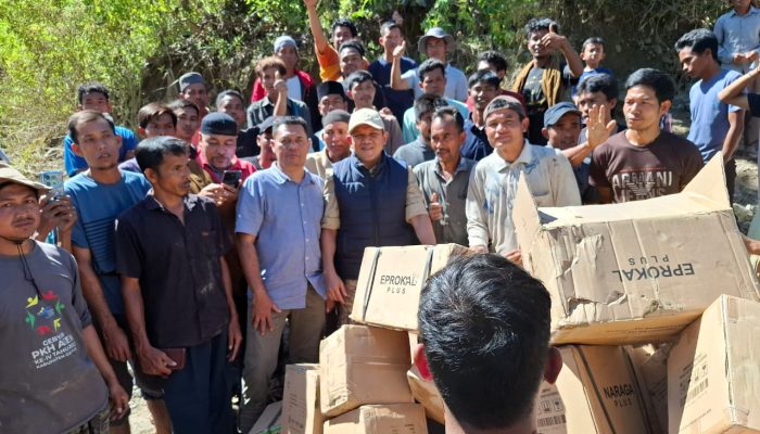 Akses Darat Terputus, Wagub Aceh Gunakan Jalur Udara ke Gayo Lues