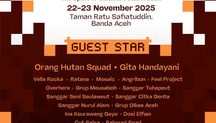 Aceh Festival 2025 Hadirkan Kolaborasi Seni dan Penguatan Ekonomi Kreatif
