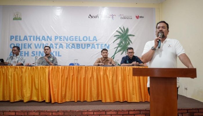 Disbudpar Aceh Tingkatkan Kapasitas Pelaku Wisata di Aceh Singkil